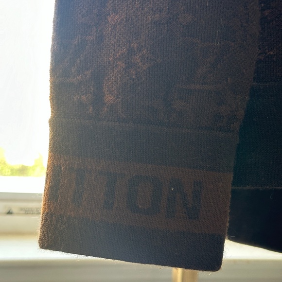 LOUIS VUITTON Pre-owned Monogram Hoodie Brown size S - Picture 4 of 5